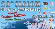 Domenica la 23ª edizione dello Slalom di Campobasso – Memorial Gianluca Battistini Domenica la 23ª edizione dello Slalom di Campobasso – Memorial Gianluca Battistini