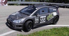 Le due Citroën C4 WRC di T. Nones e di G. De Tisi sul podio di Gruppo A Le due Citroën C4 WRC di T. Nones e di G. De Tisi sul podio di Gruppo A