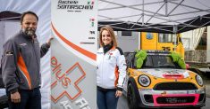 Rachele Somaschini porta #CorrerePerUnRespiro al Rallye Sanremo Rachele Somaschini porta #CorrerePerUnRespiro al Rallye Sanremo
