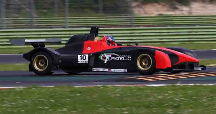 A Turatello della Vimotorsport gara 2 del Campionato Italiano Sport Prototipi a Vallelunga A Turatello della Vimotorsport gara 2 del Campionato Italiano Sport Prototipi a Vallelunga