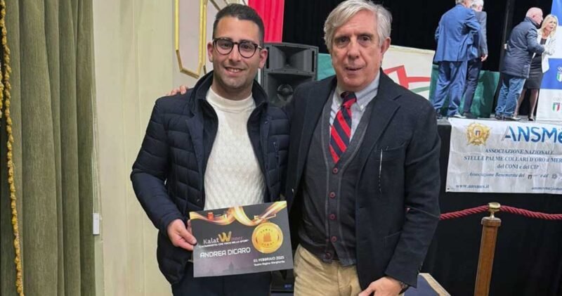 Andrea Di Caro eccellenza sportiva Nissena