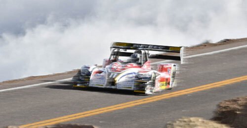 Simone Faggioli alla Pikes Peak