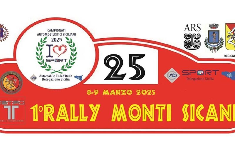 Proseguono le iscrizioni al 1° Rally dei Monti Sicani