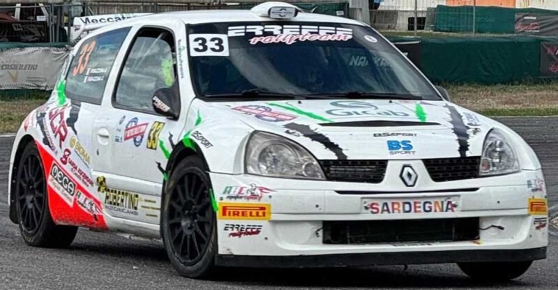 Antonio Perazzona alla prima stagionale nel Motors Rally Show