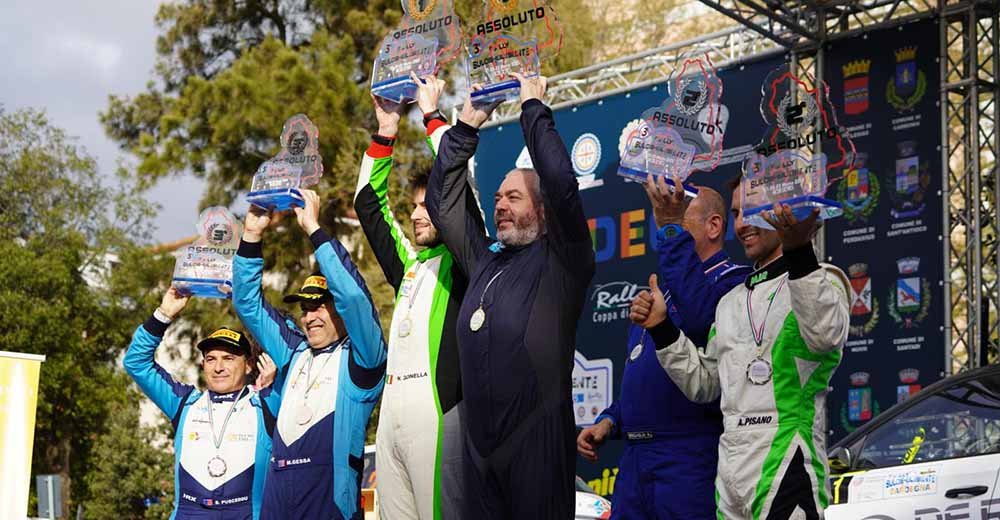 Rossetti e Gonella trionfano al 3º Rally Sulcis Iglesiente