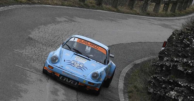 Matteo Musti (Porsche Carrera RS) vince il 15° Historic Rally delle Vallate Aretine
