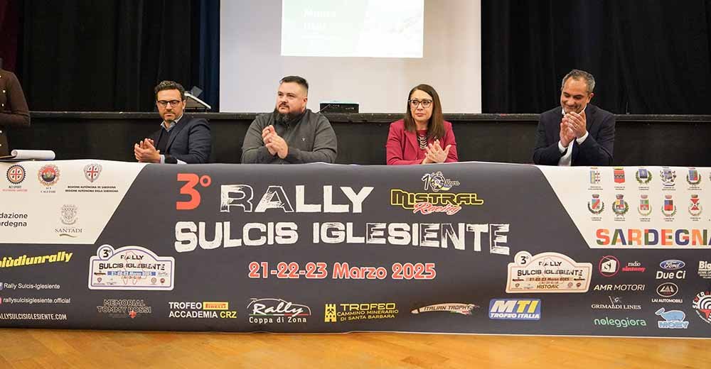 Presentato il 3º Rally Sulcis Iglesiente
