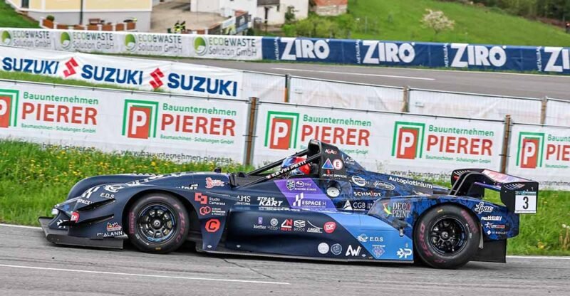 Kevin Petit si ripete a Rechberg