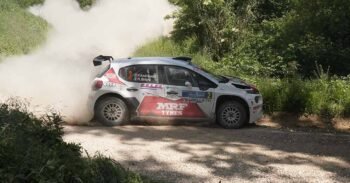 Paolo Andreucci fuori dal Rally Adriatico