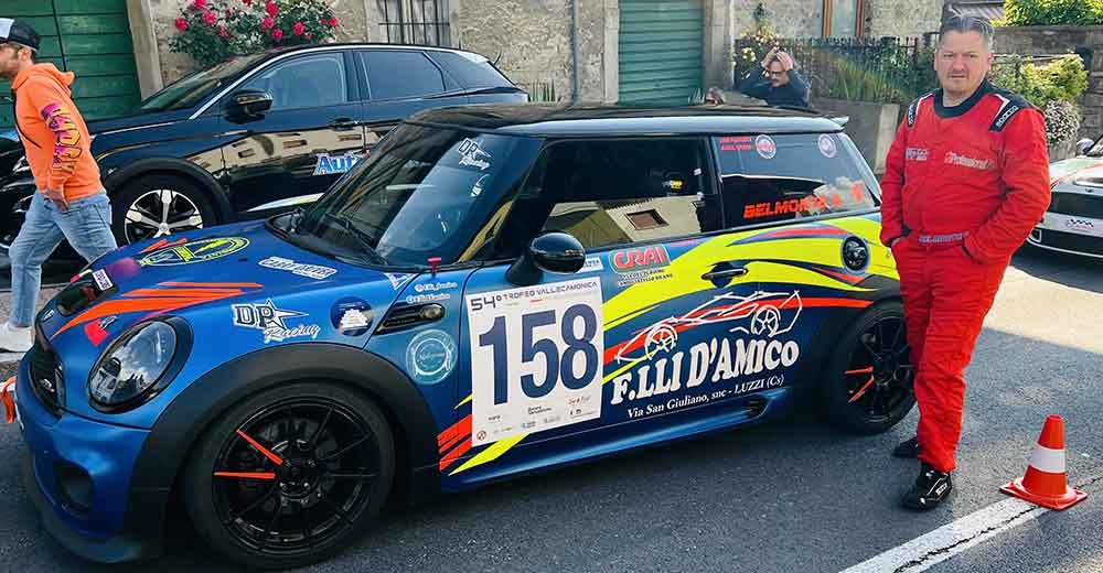 Sandro Belmonte terzo di classe in Vallecamonica