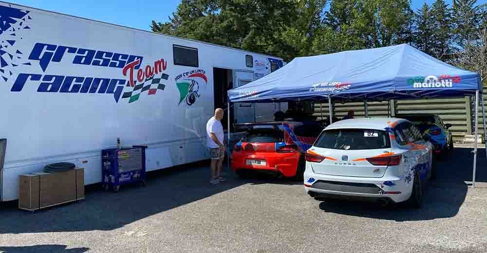 Grasso Racing Team si fa in quattro nelle competizioni dell'Autodromo dell'Umbria