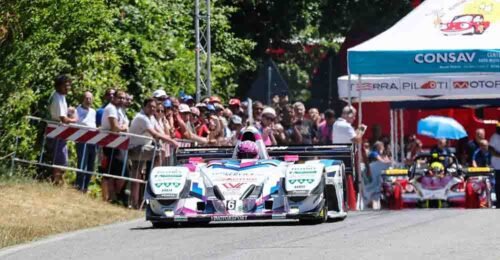 Merli 2° assoluto ad Ascoli con l'Osella FA30