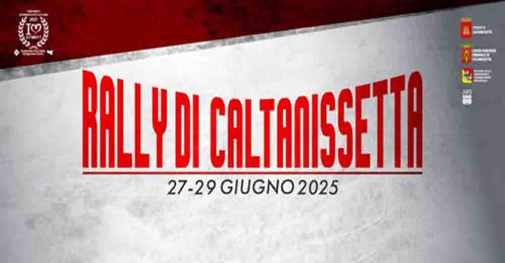 Domani la presentazione alla stampa del 23° Rally di Caltanissetta