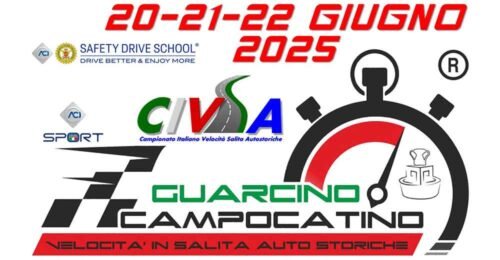 Guarcino–Campocatino 2025: Tutto pronto per la gara di velocità in salita per autostoriche
