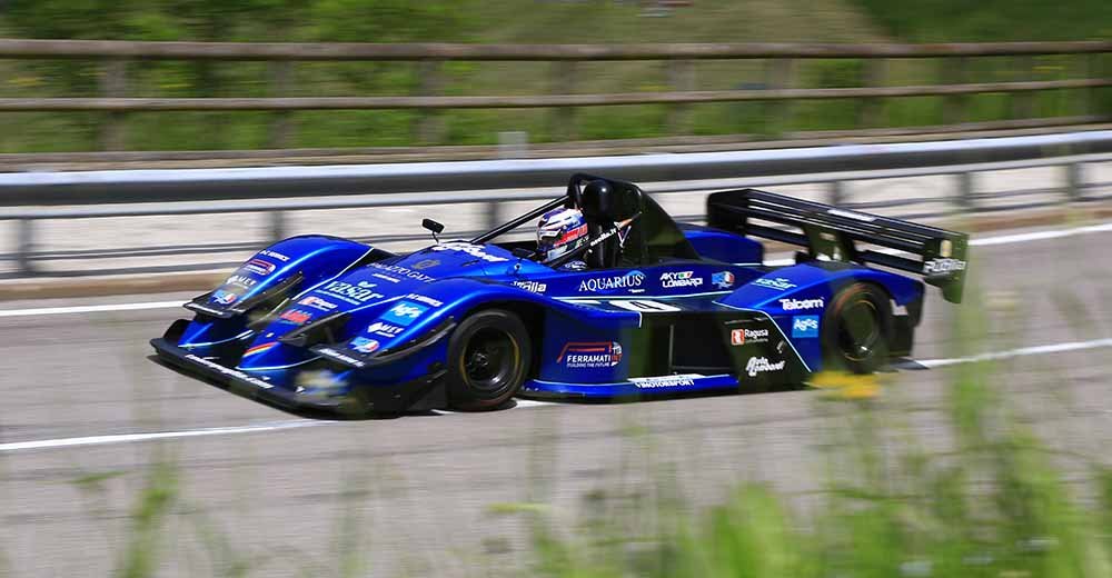 Trento-Bondone in progressione per Lombardi e la Osella PA30 V8 3000