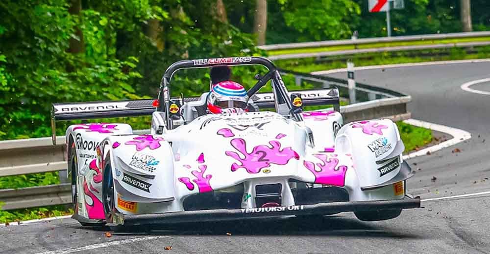 Christian Merli allo start della Trento – Bondone del centenario