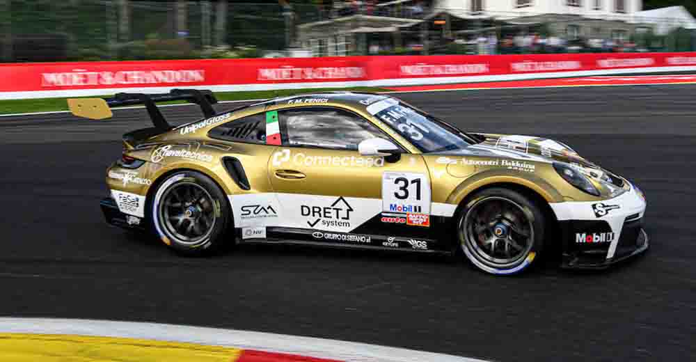 Fenici macina esperienza a Spa nella Porsche Supercup