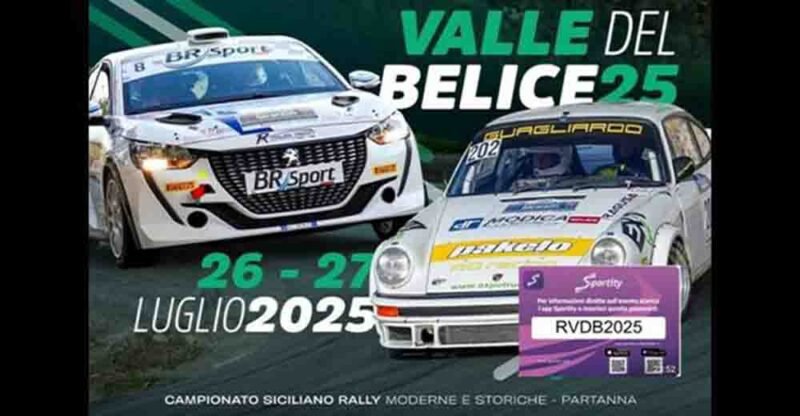 C’è l'ok all'elenco degli iscritti al Rally Valle del Belice