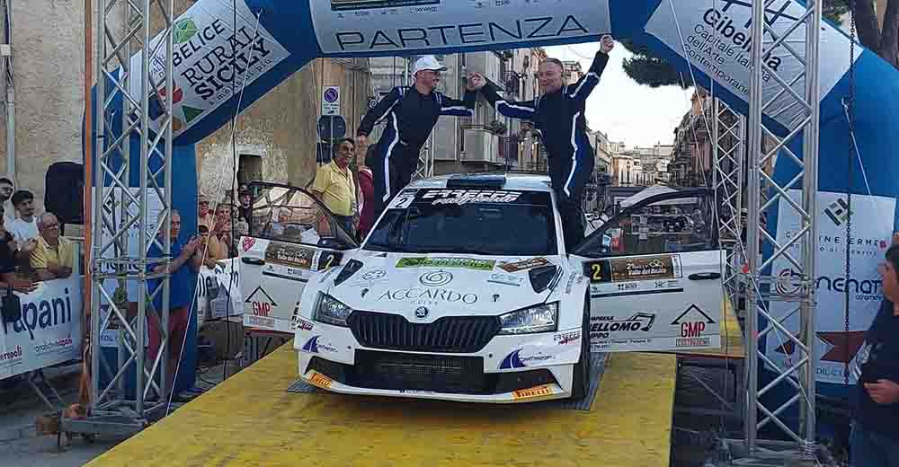 Mistretta concede il bis al Rally Valle del Belice