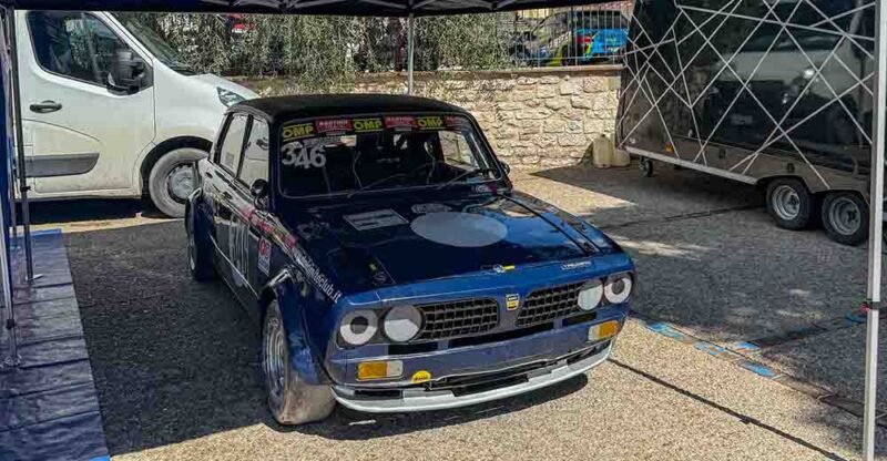Gianluca Grossi impegnato nel CIVSA al Trofeo Luigi Fagioli