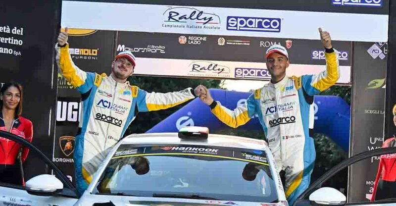 ACI Team Italia e Dei Ceci al via del Barum Czech Rally Zlin