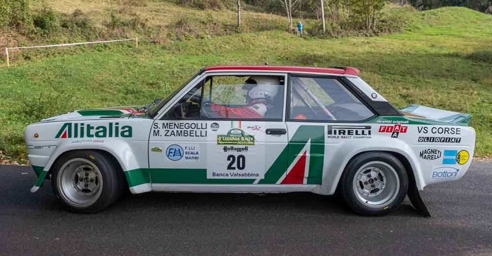 Al 7° Lessinia Rally Historic il Tributo Abarth