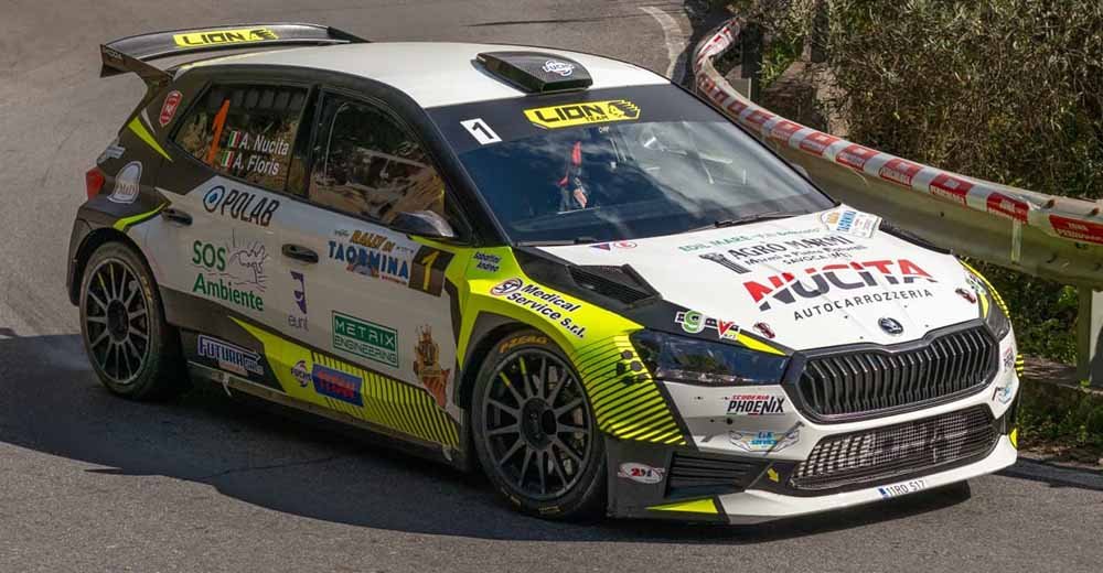 Nucita–Floris, 10 e lode al Rally Taormina