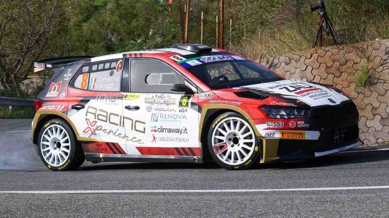 Impresa di Ivan Carmellino che vince il 22° Rally del Tirreno-Messina