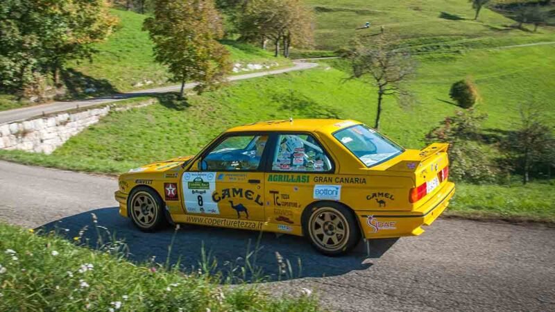 Al 7° Lessinia Rally Historic 85 iscritti e il "mondiale" BMW M3