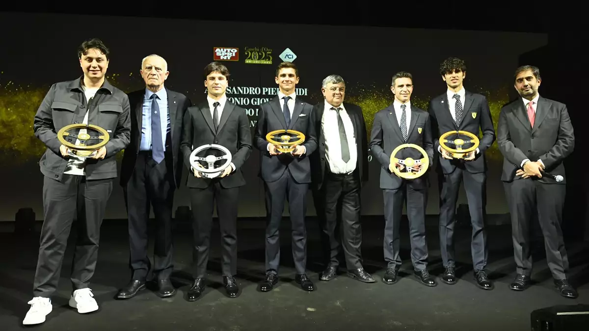 La grande serata dei Caschi d'Oro e Volanti ACI 2025