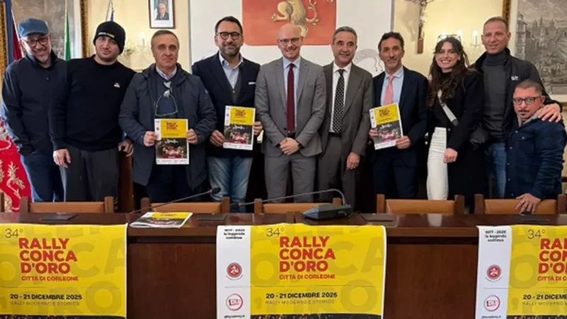 Presentato il Rally Conca d'Oro più di sessanta gli iscritti