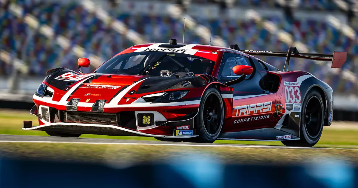 Alessio Rovera al debutto con la Ferrari 296 GT3 Evo alla 24 Ore di Daytona 2026