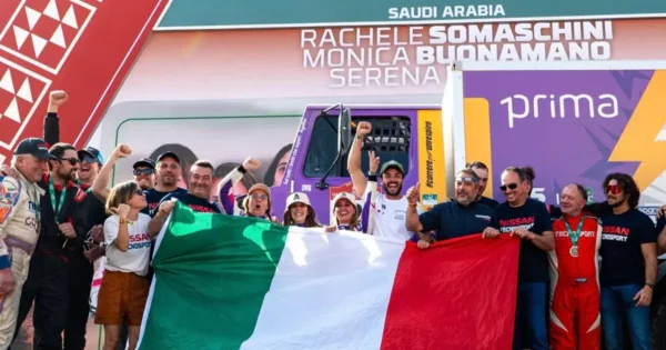 Ladies Dakar Team al traguardo della Dakar Classic 2026 a Yanbu