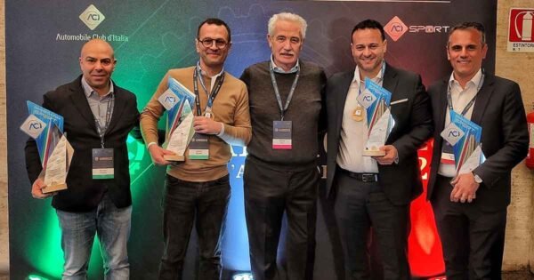 Campioni Tricolore ACI Salerno premiati alla cerimonia ACI Sport 2025 a Roma