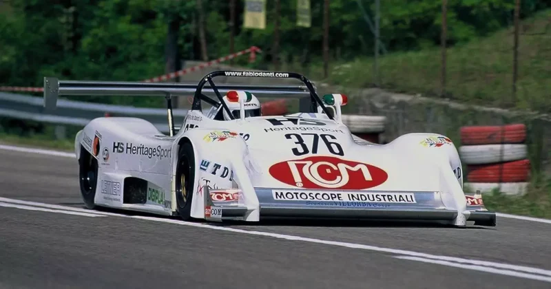 Fabio Danti in gara cronoscalata