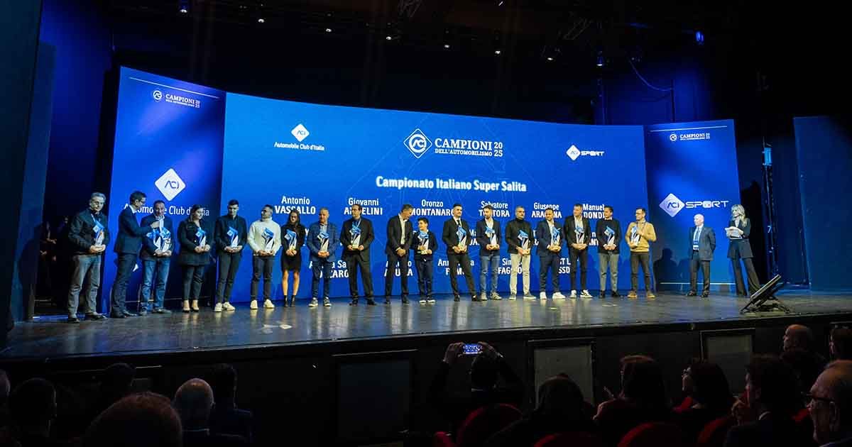 Premiazione Campioni ACI Sport con GT Racing protagonista a Roma 2026