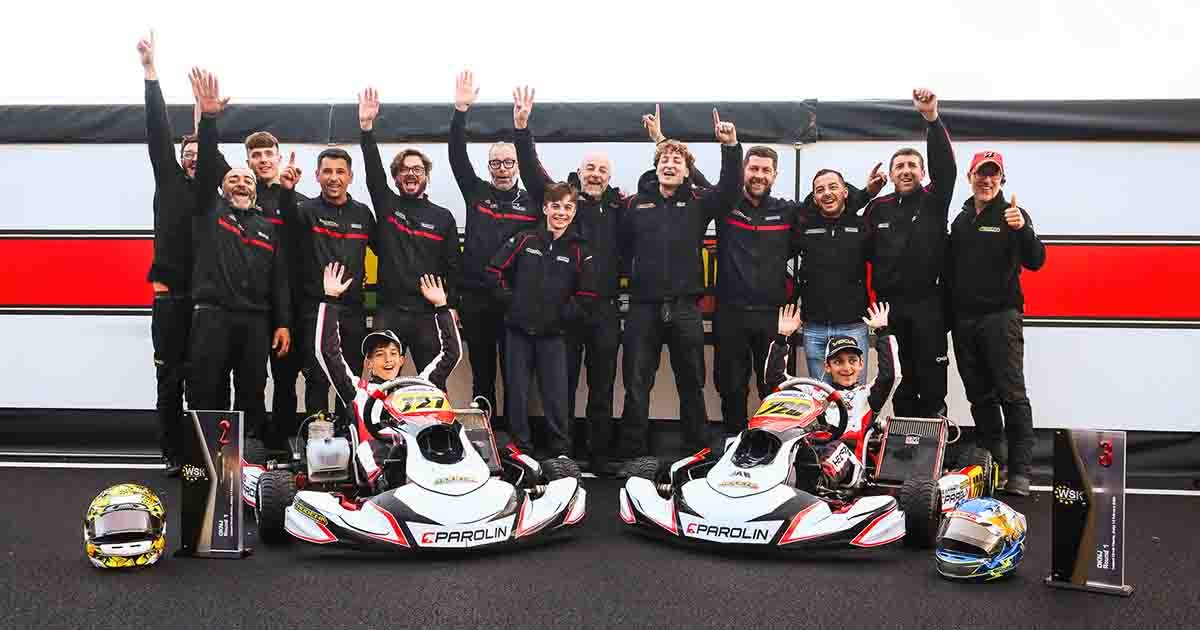 Doppio podio WSK Viterbo 2026 per Modena Kart Racing Team
